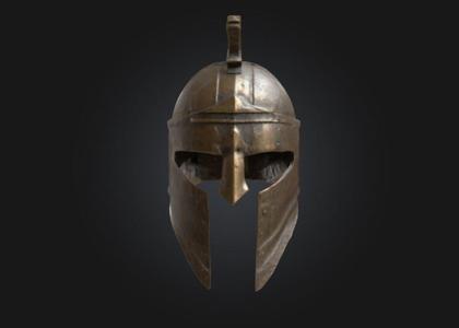 Helmet 3 | Stl,Obj,Glb,Fbx