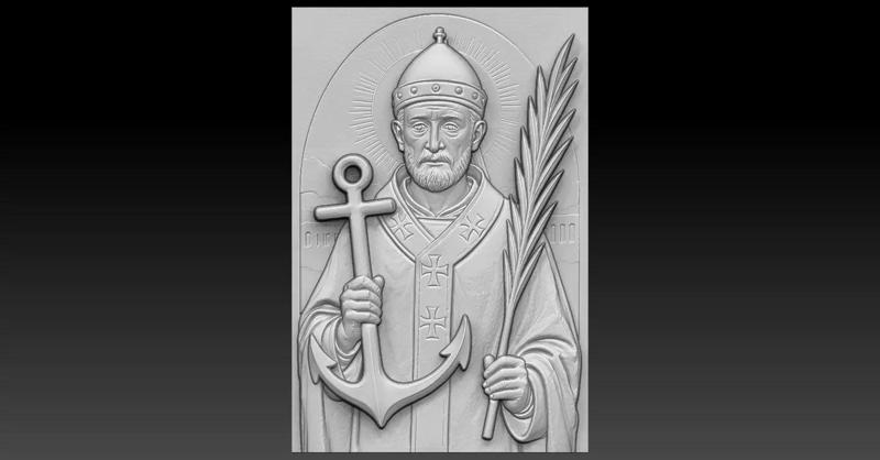 1 San Clemente de Roma CNC Relief Model