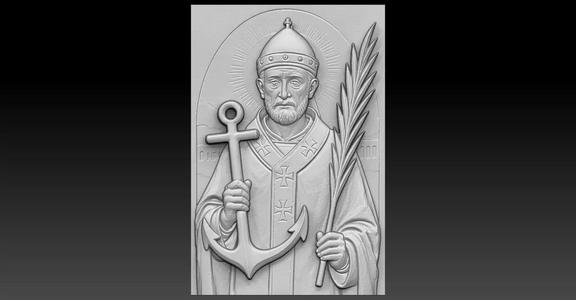 1 San Clemente de Roma CNC Relief Model