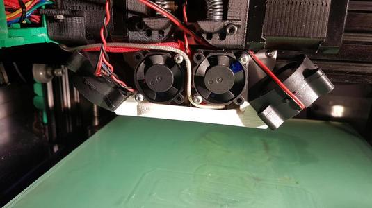 MM3 Fan Duct for dual extruder