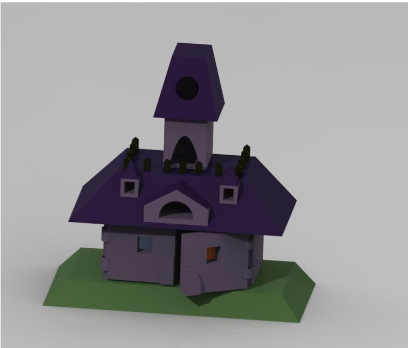 Haunted House Decoration