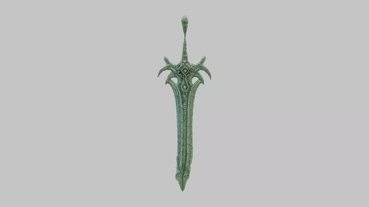 Cthulhu stylized sword