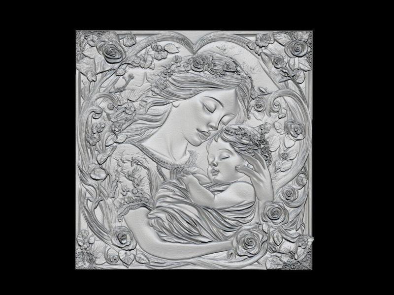 Tender Mother and Baby Relief