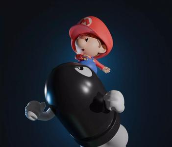 BABY MARIO - SUPER MARIO