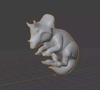 Baby Triceratops