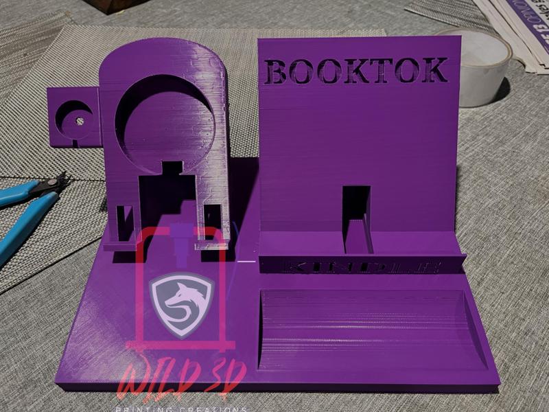 Apple phone watch and kindle station stand