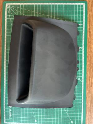 Renault Megane 2 Clock and heater cover Full (3 part)