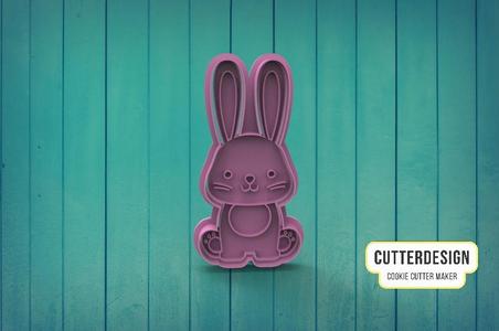 Easter Forest rabbit Forest rabbit Cookie Cutter