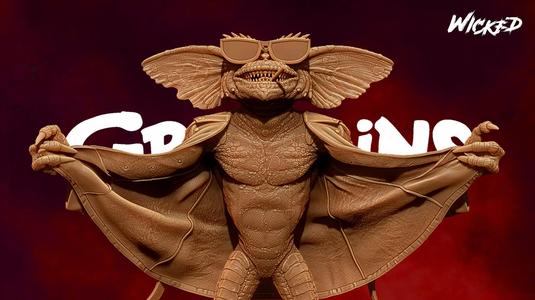 Wicked Gremlins Flasher Sculpture Tested for 3D printing