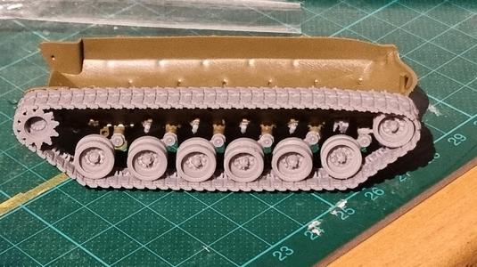 M48 Tank Tracks T97E2 with Sprocket for Revell/Italeri 1/72
