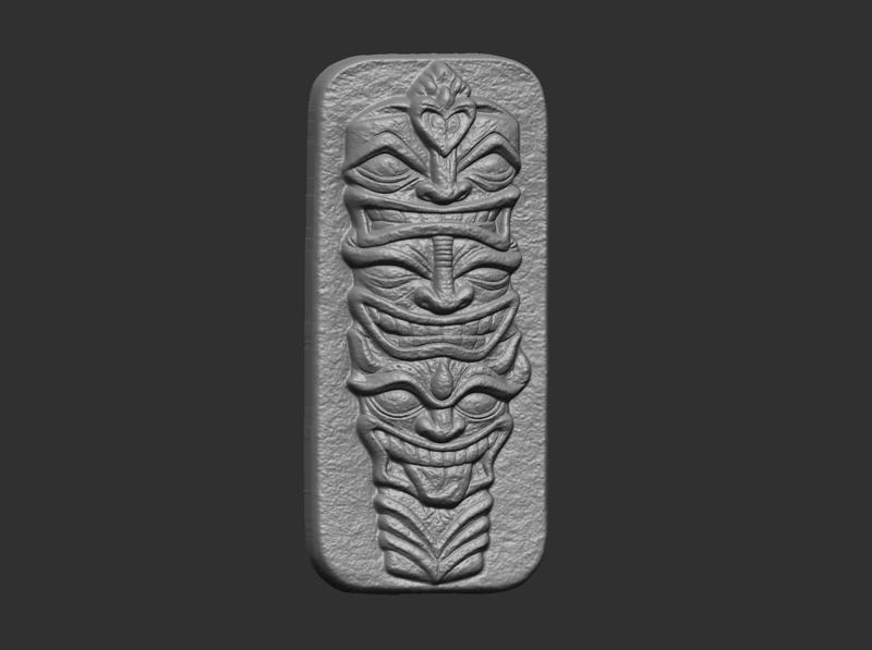 tiki frame decor