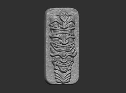 tiki frame decor