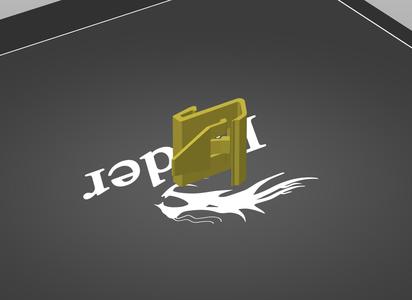 Mazda side window trim clip