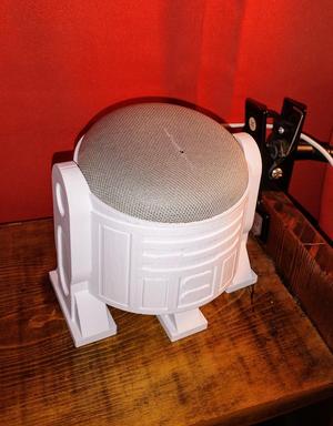 R2D2 Google Mini Stand with Storage