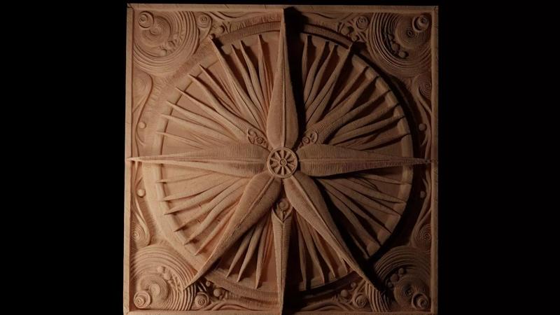 Starfish CNC 3d Print High Relief Sand Casting