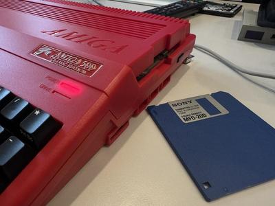 Amiga 500 LED Anti Bleed Modification 