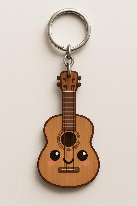 Guitar keychain