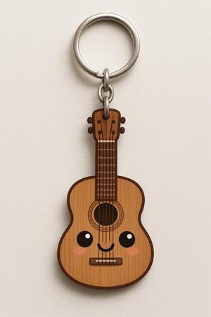 Guitar keychain