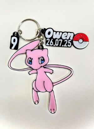 MEW POKEMON KEYCHAIN