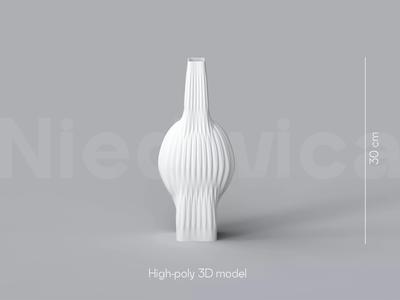 NIEDWICA VASE B-1 3D PRINTING VASE 3D MODEL 3D
