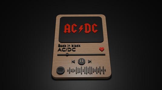 Spotify AC/DC block