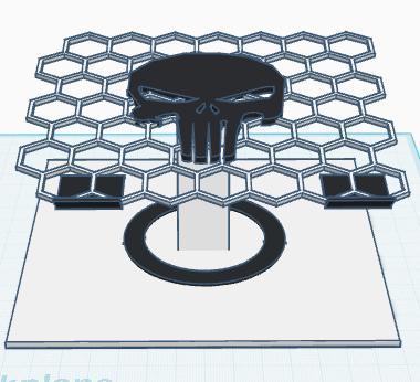 Punsisher Laptop Stand