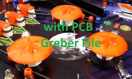 Pinball Bumper WITH Greber File for making PCB's