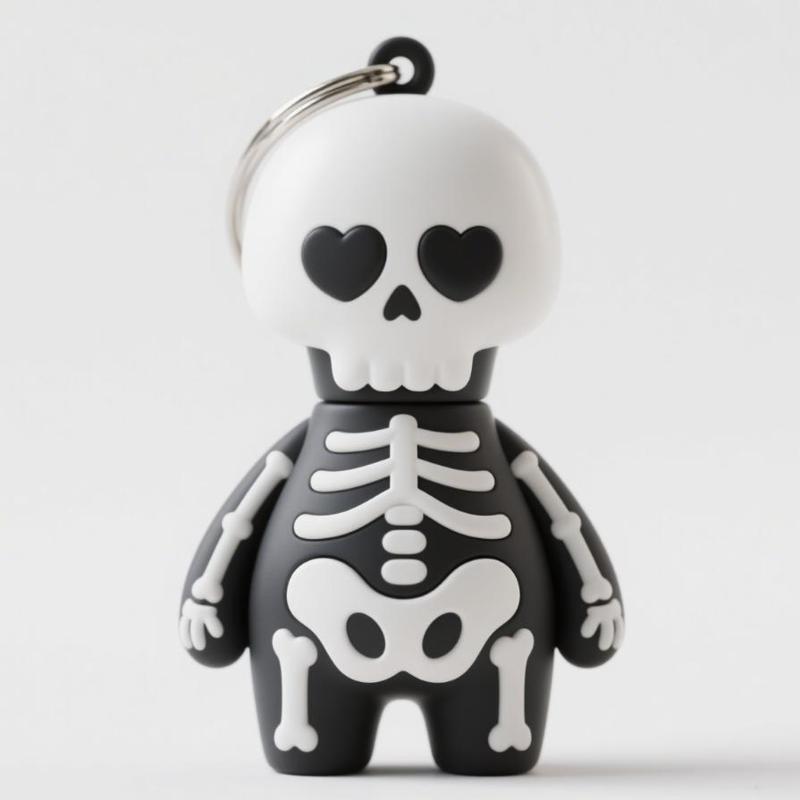 Skull keychain