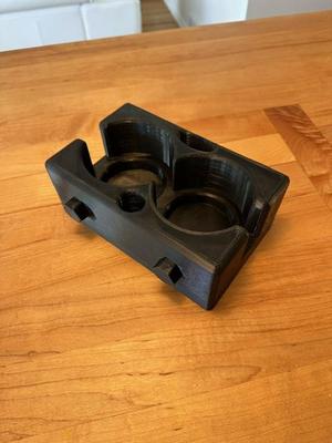 MIDDLE / LOWER CUP HOLDERS - VANAGON CUSTOM CENTER CONSOLE FOR MANUAL GEARBOX
