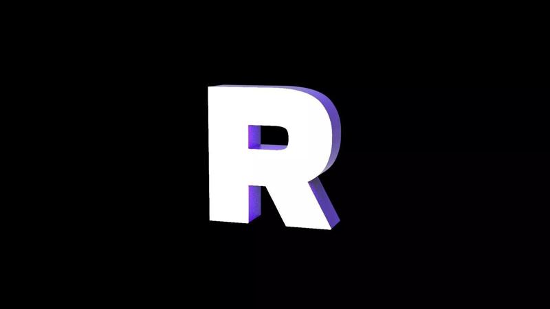 Led Light Sign letter R