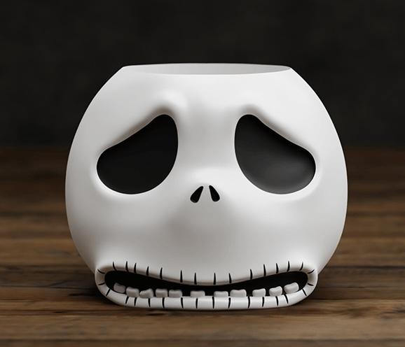 Jack Skellington pot from The Nightmare Before Christmas