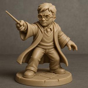 Cute Harry Potter Figurine STL File Collectible Model