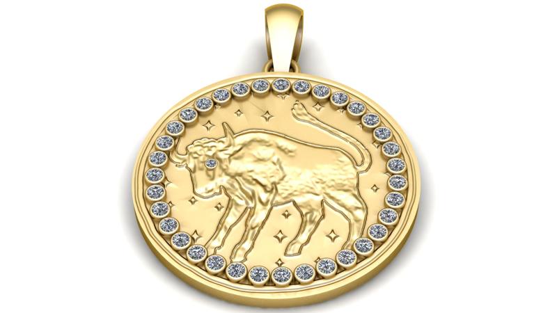 COE ANIMAL COIN PENDANT 3D PRINTABLE MODLE