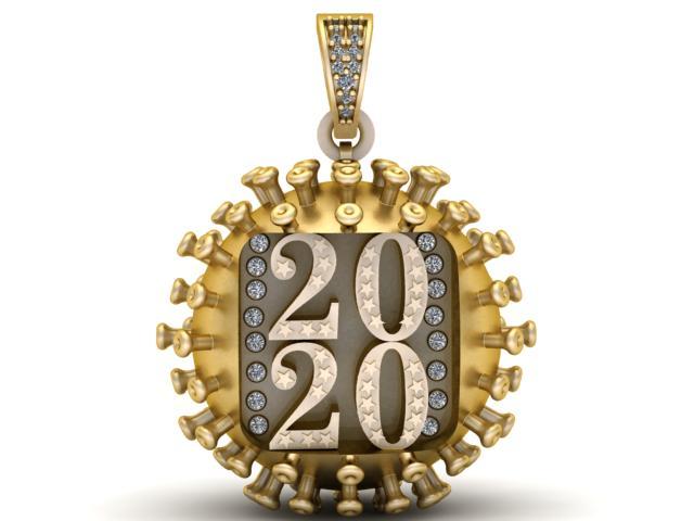 HNSP Cristiano Ronaldo PENDANT 3D PRINTABLE MODEL