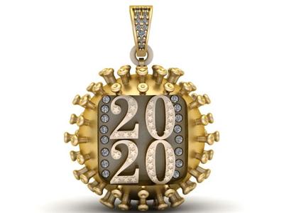 HNSP Cristiano Ronaldo PENDANT 3D PRINTABLE MODEL