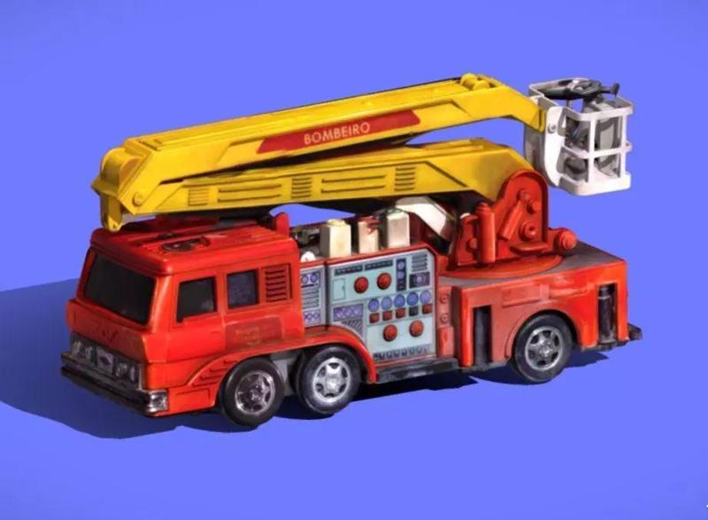 80s BOMBEIRO COMANDO ELETRONICO ESTRELA - 3D SCAN