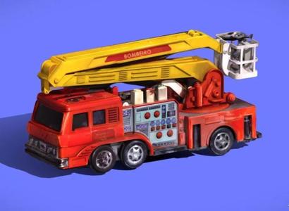 80s BOMBEIRO COMANDO ELETRONICO ESTRELA - 3D SCAN