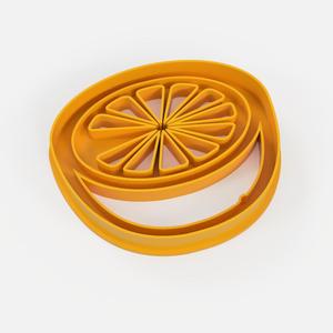 orange fruit cookie cutter