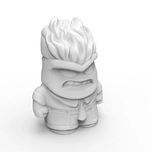 Anger - Inside Out 3D Figure - STL and Original 3D Scan