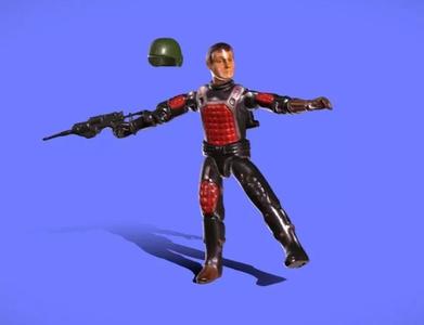 1982 GI JOE FLASH LASER - 3D SCAN -