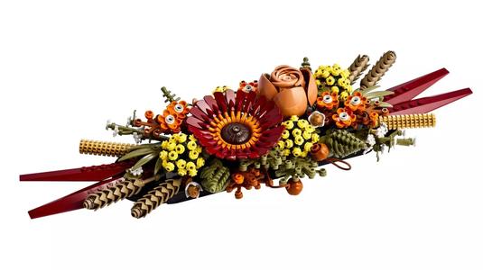 TwindBricks3D - 10314 Dried Flower Centerpiece