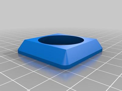 E3D Fan 40 adapter for Ultimaker