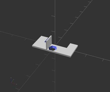 Parametized Opticoupler break carriage bracket