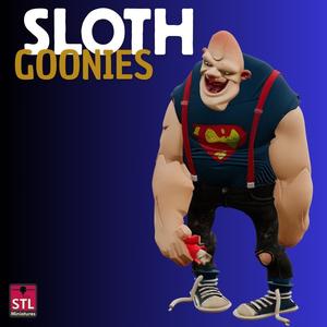 STL File – Sloth-Inspired Gentle Giant – 3D Printable Monster Miniature