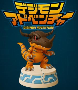 Greymon Digimon chibi