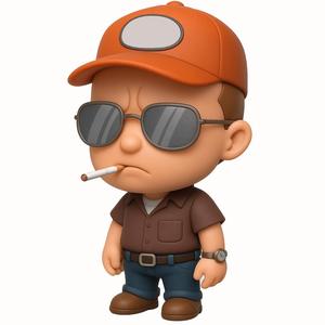 Dale Gribble - King of the Hill STL Model