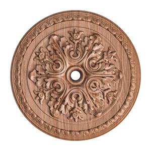 Rosette No. 033 - Ornate Acanthus Volute STL for CNC and 3D Printing