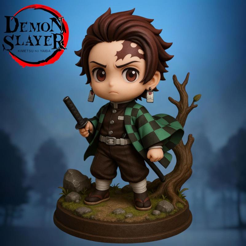 Tanjiro Kamado Chibi Diorama – Demon Slayer