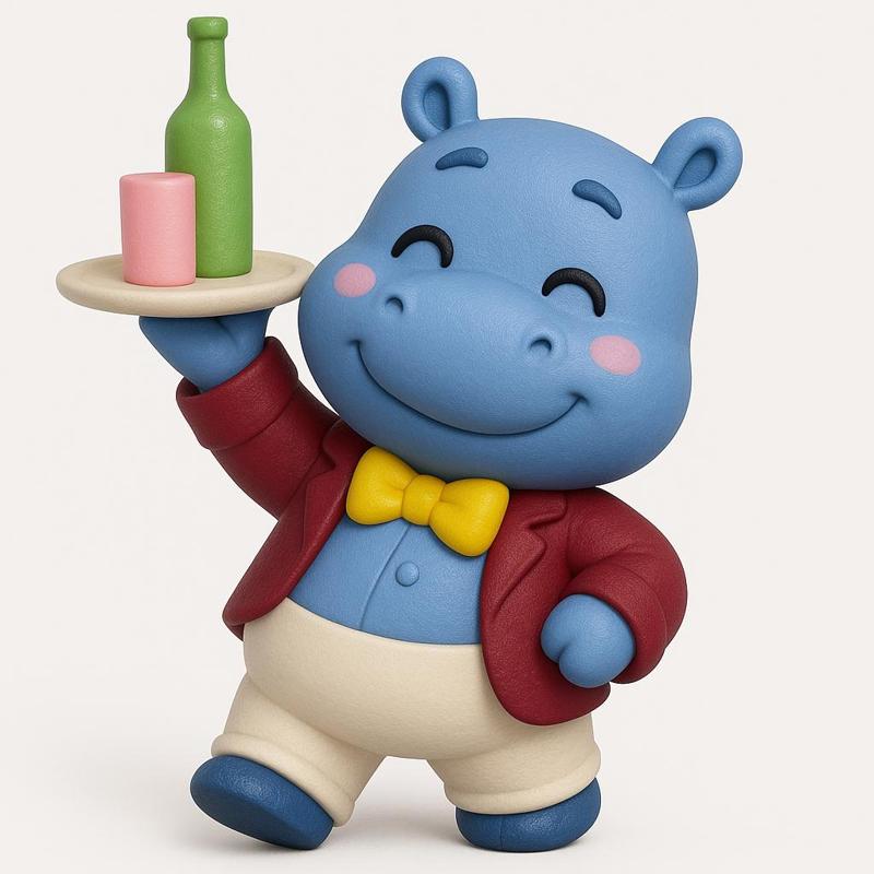 Restaurant Buddy | Waiter Hippo