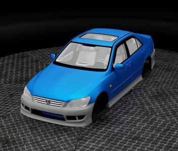 Lexus IS300 Vertex Bodykit V1 and V2
